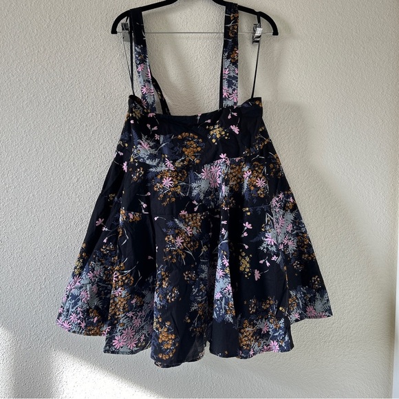 Free People Floral Tunic Dress Women’s Medium A-line Babydoll Western - Picture 1 of 13